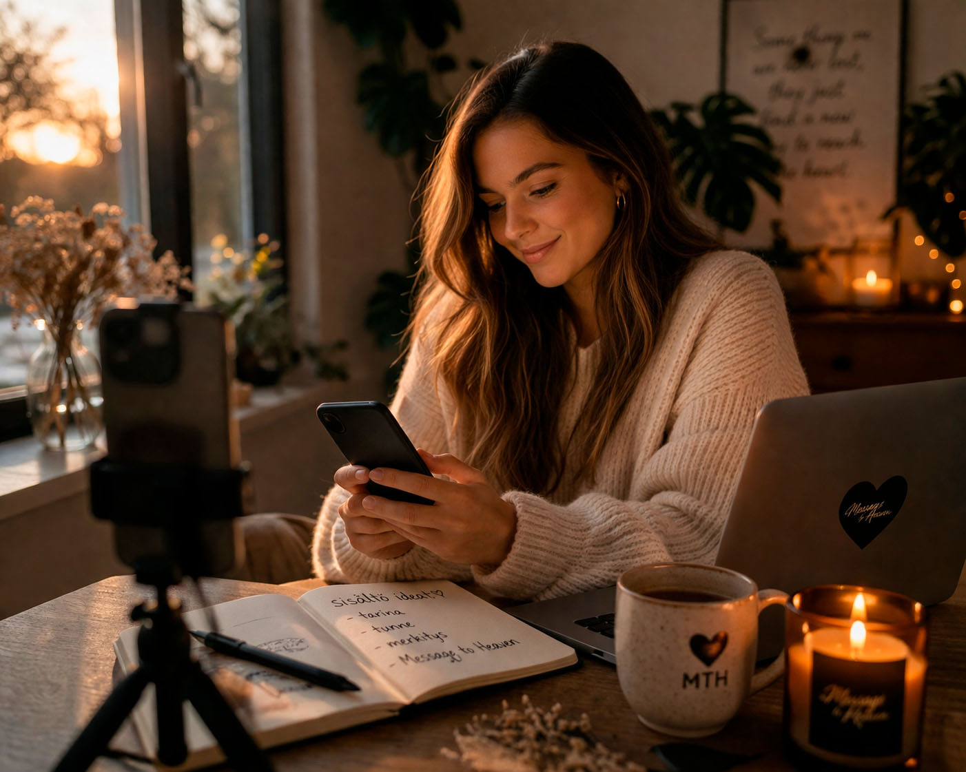 Message to Heaven creator partnership